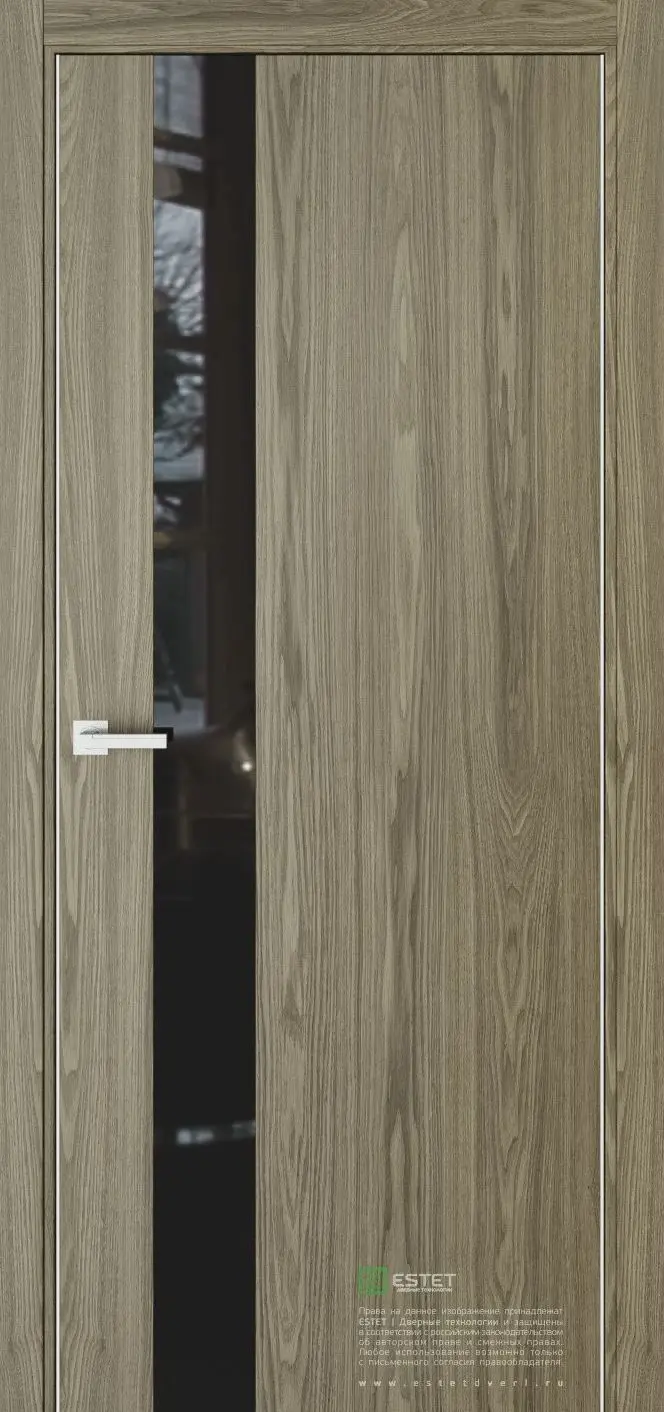 Межкомнатная дверь Урбан 2 Орех-шаде Коричневый