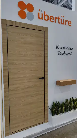 Межкомнатная дверь Uberture TAMBURAT 4101 ДУБ МАДЕЙРА, ЧЁРНАЯ КРОМКА Дуб