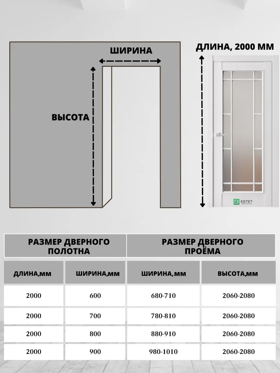 Межкомнатная дверь En4 Сатинат Ultratex серый