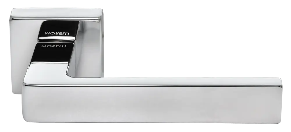 Дверная ручка раздельная HORIZONT-SQ CRO