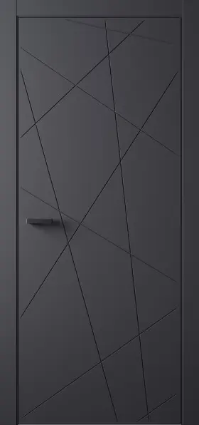 Межкомнатная дверь Entro Simple SL-20 Черный