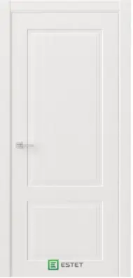 Межкомнатная дверь N3 белое дерево Белый с текстурой