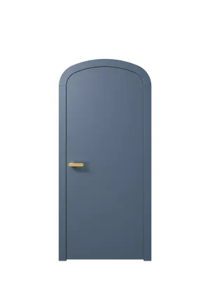 Арочная дверь Ponte 1 NCS S 6020 R90B