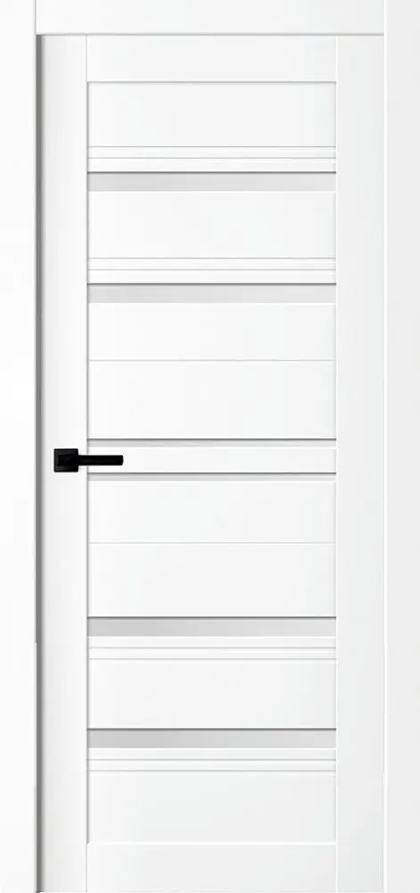 Межкомнатная дверь DG О-З - вайт Белый Сатинат белый