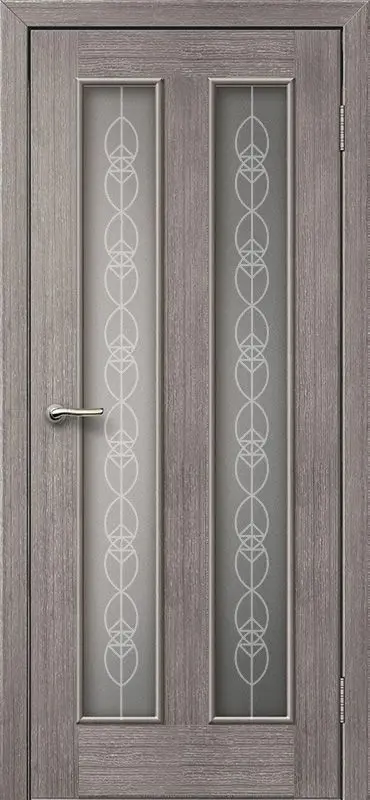 Межкомнатная дверь Модерн-4 ПО Акация Серый