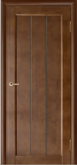 Межкомнатная дверь Вега 19 ПГО темный орех