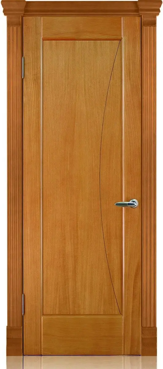 Межкомнатная дверь Реджина ПГ, шпон: анегри тон 3 Светлый Анегри