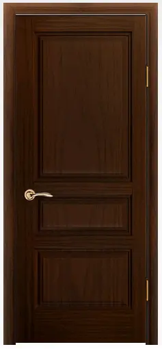 Межкомнатная дверь Салерно ПГ американский орех Темно-коричневый