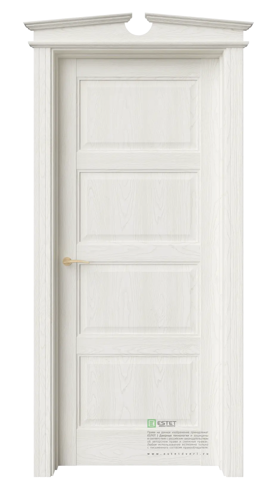 Межкомнатная дверь Соната-20 Дворцовое дерево Патина