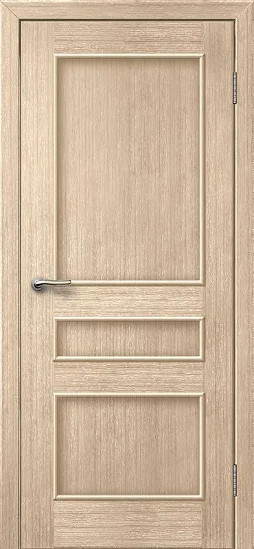 Межкомнатная дверь Модерн-8 ПГ Беленый дуб