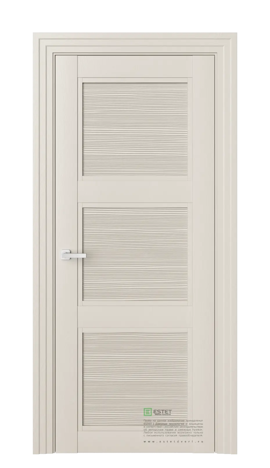 Межкомнатная дверь J5D Ясень сайлент Ясень