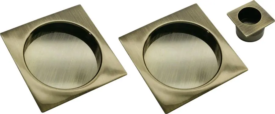 Ручка для раздвижной двери MHS-2 AB Бронза