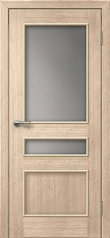 Межкомнатная дверь Модерн-8 ПО Беленый дуб