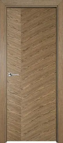 Межкомнатная дверь Милана 2, шпон: американский орех Светло-коричневый