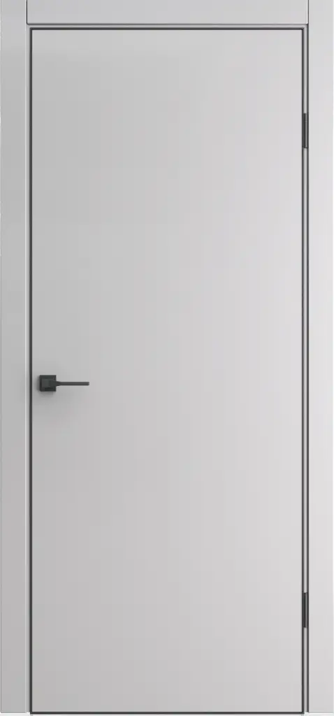 Portika Porta-50 4AB (кромка AL, цвет черный) Nardo Grey