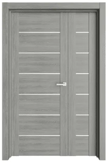 Межкомнатная дверь T2 полуторная