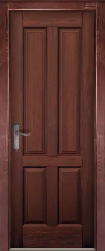 Межкомнатная дверь Ретро ПГ махагон браш сосна