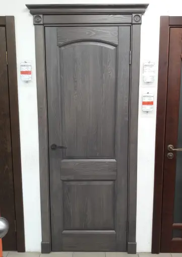 Межкомнатная дверь Осло ПГ Блэк Эйвори