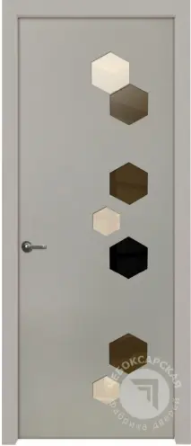 Межкомнатная дверь ЧФД LEVEL Севан