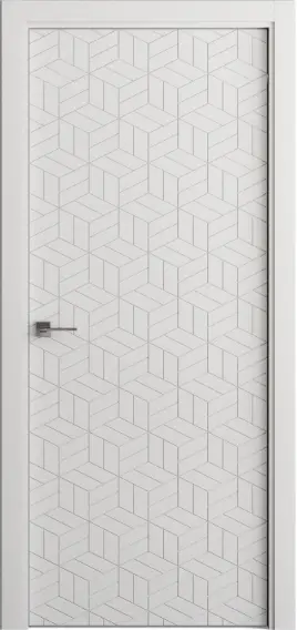 Межкомнатная дверь Color №9 белая эмаль акрил Белый