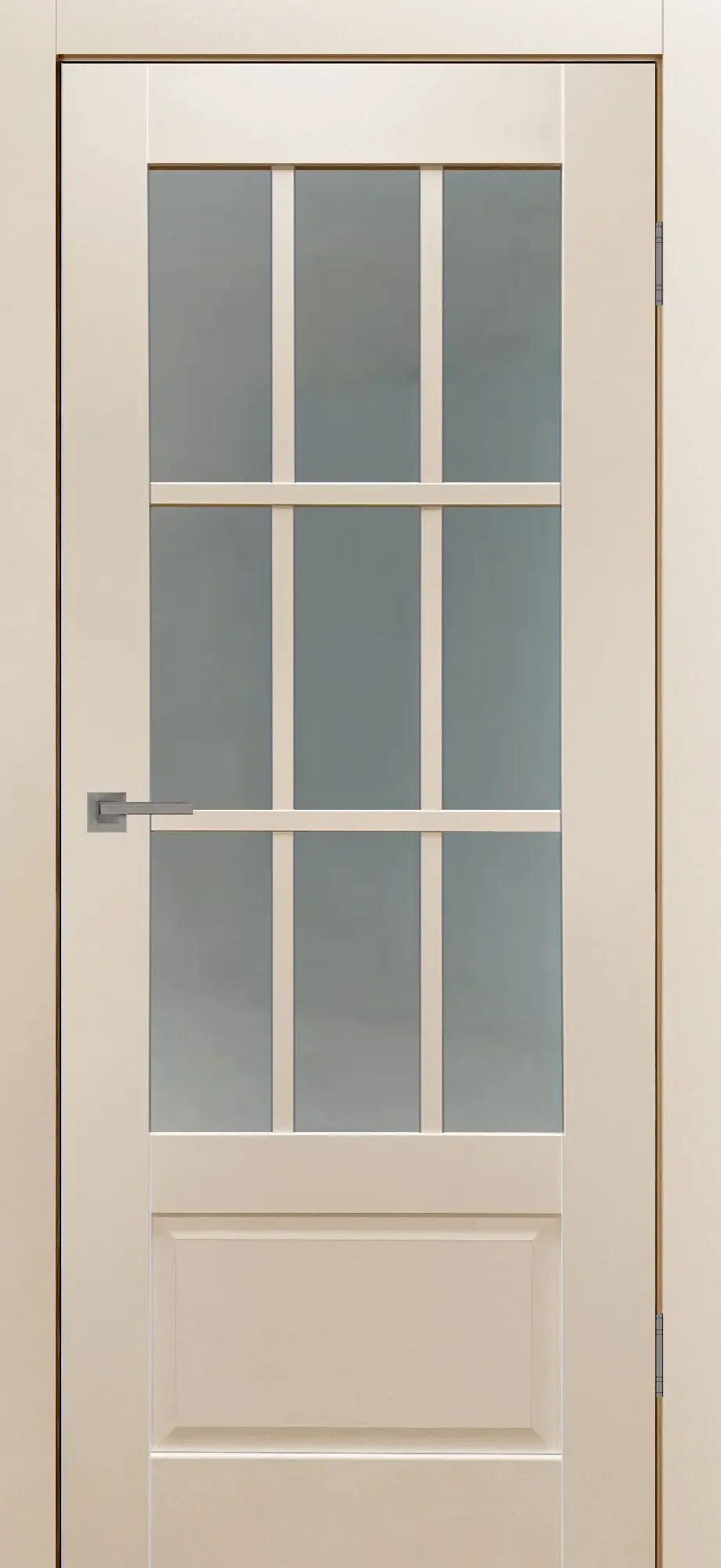 Межкомнатная дверь YD Юник 104 ПО ваниль