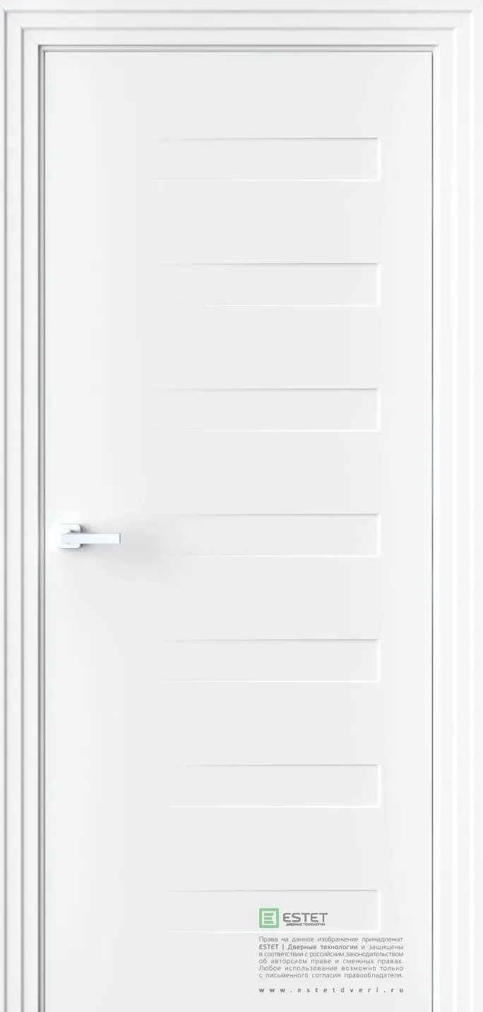 Межкомнатная дверь P20 RAL9003 Белый