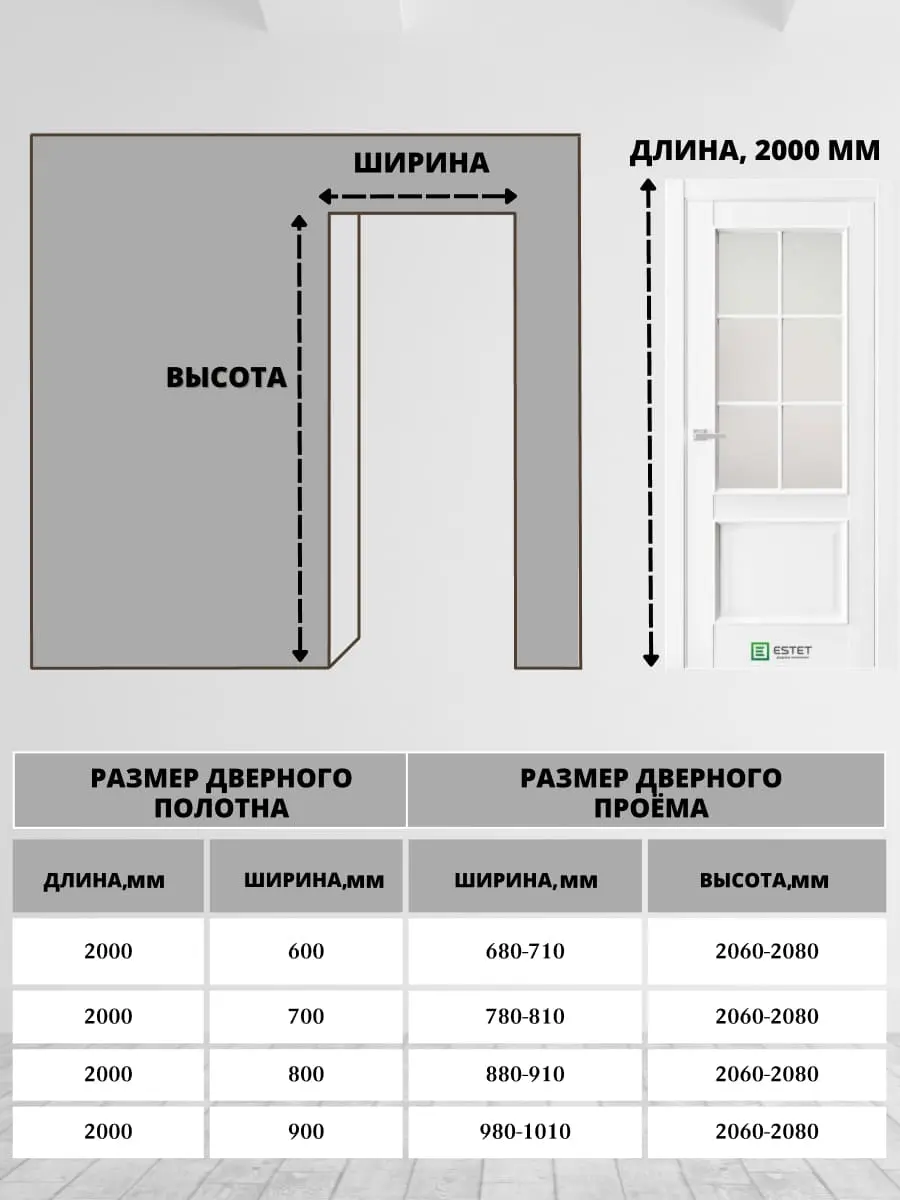 Межкомнатная дверь En6 Сатинат Ultratex белый
