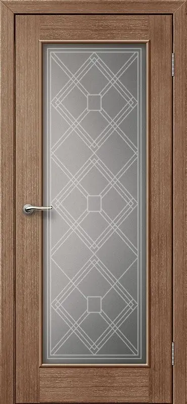 Межкомнатная дверь Модерн-7 ПО Орех Коричневый