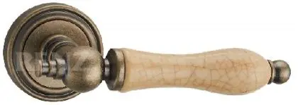 Дверная ручка раздельная RENZ DH 615-16 (бежевая)