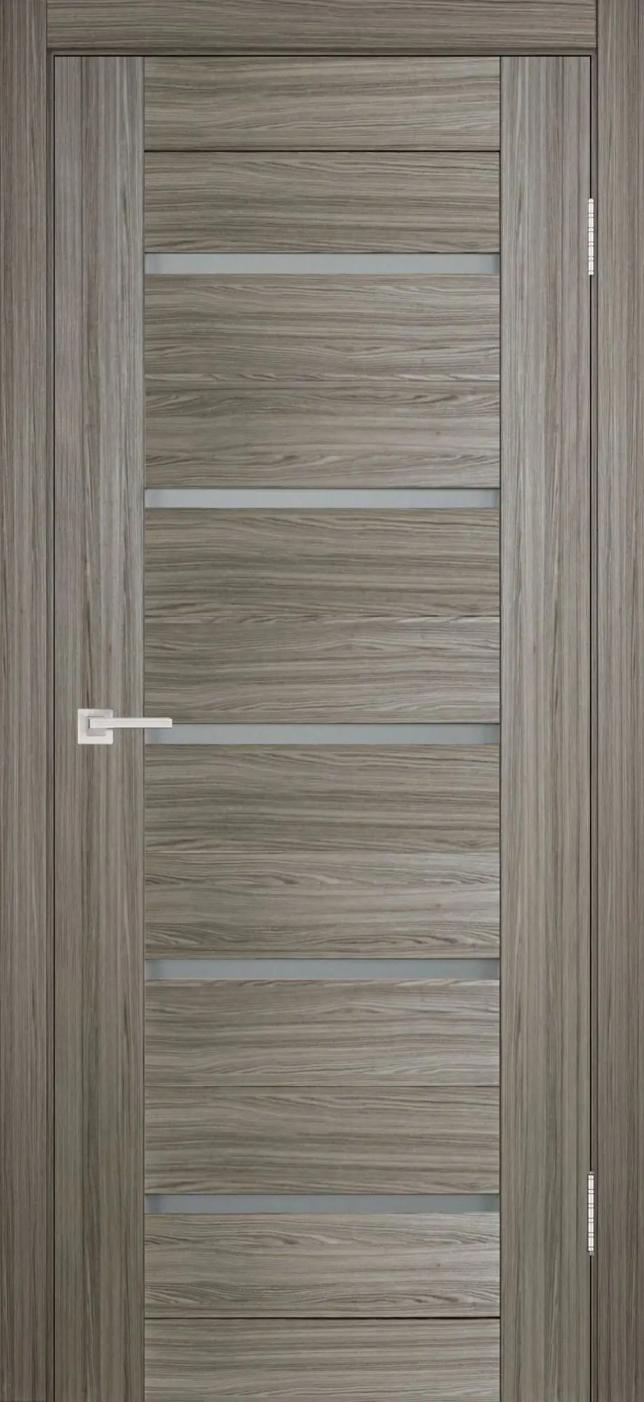 Межкомнатная дверь YD Танго грей Серый Сатинат белый