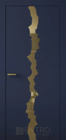 Межкомнатная дверь Entro Rift 4 Синий