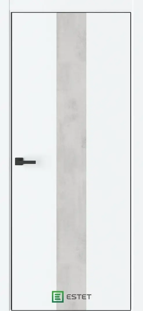 Межкомнатная дверь Урбан UV-1 Айс Камень светлый Белый