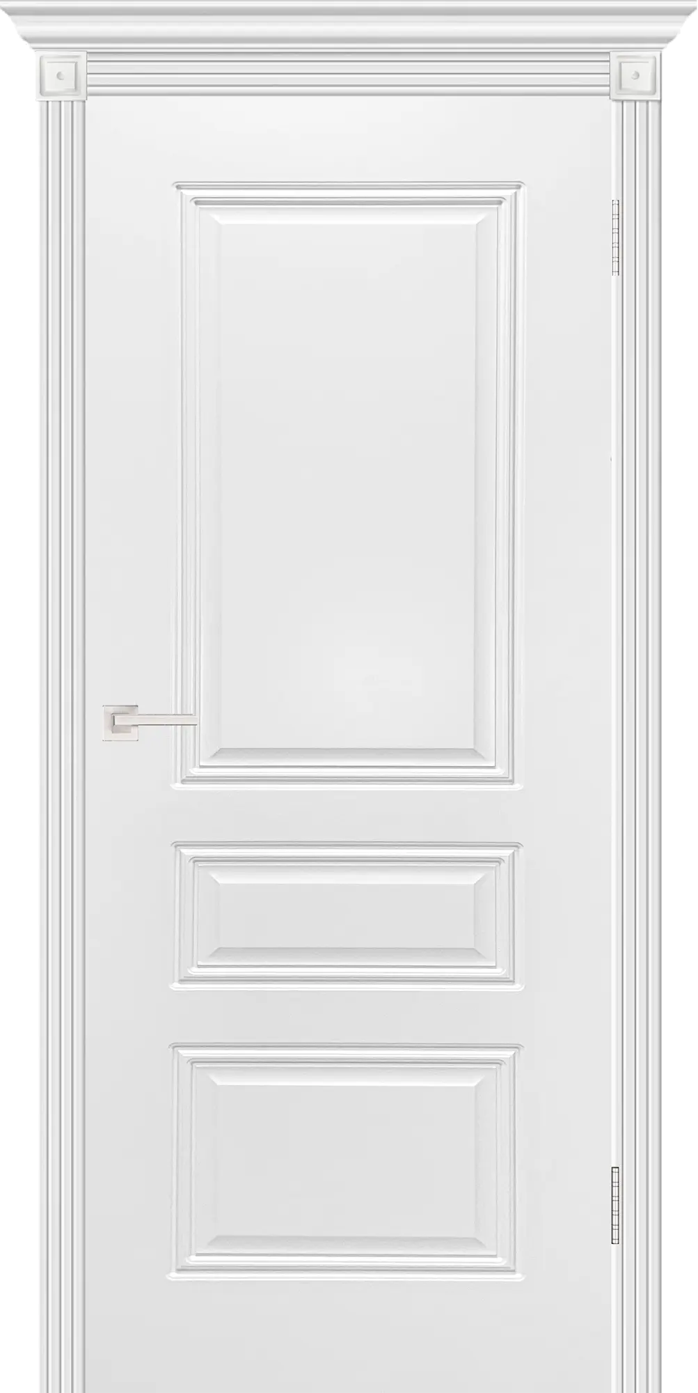 Межкомнатная дверь YD Честер ПГ эмаль белая