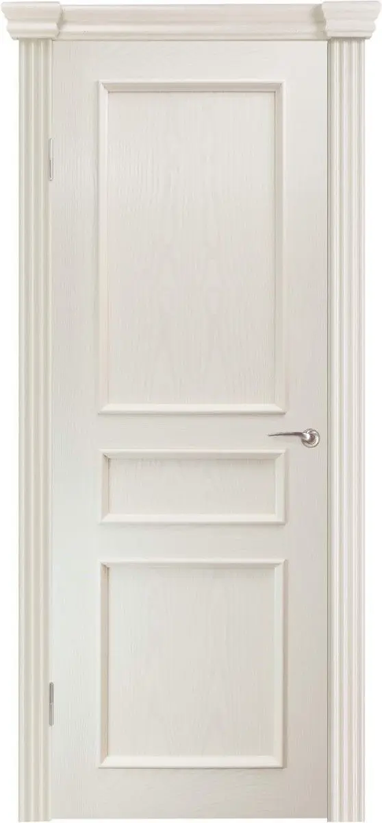 Межкомнатная дверь Прага 2 ПГ, ясень тон 6 Светлый