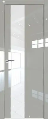 Межкомнатная дверь 19LE АL Галька Люкс ст.Lacobel лак классик