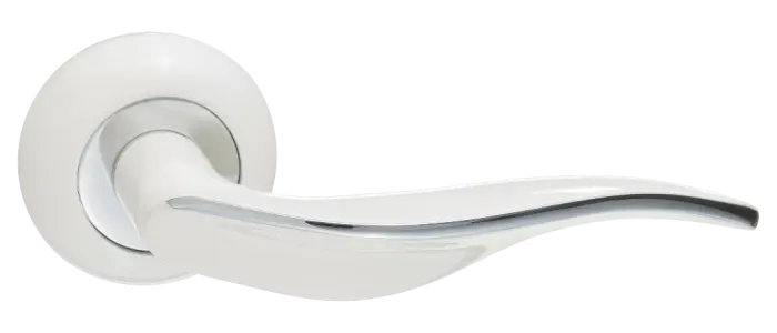 Дверная ручка раздельная RENZ DH 426-08 W-СP