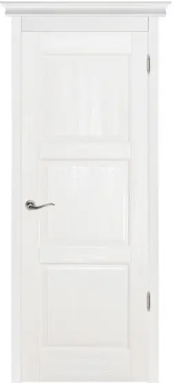 Межкомнатная дверь Турин ПГ слоновая кость браш сосна