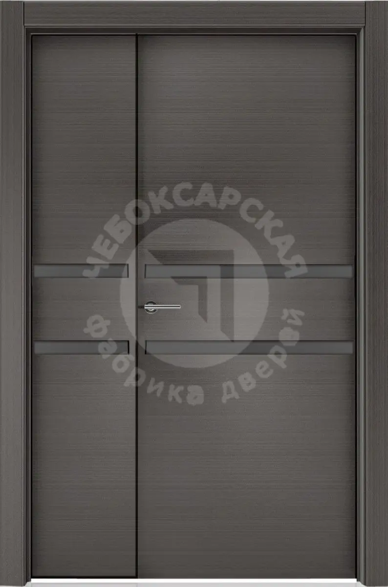 Межкомнатная дверь ЧФД LEVEL Лайт 2 полуторная