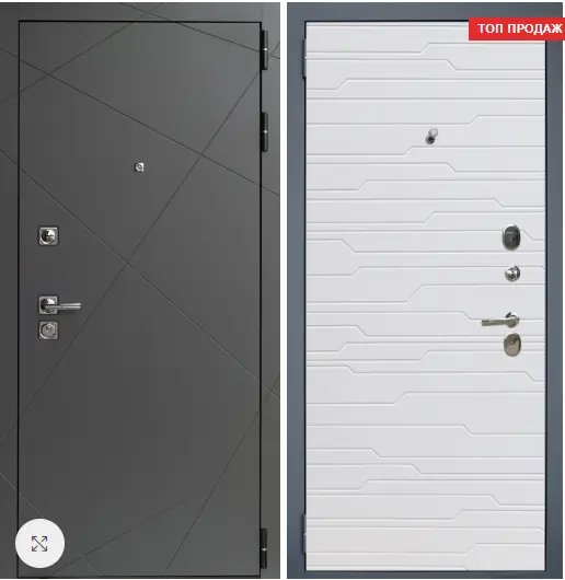 Входная дверь с шумоизоляцией Выбор Титан Графит