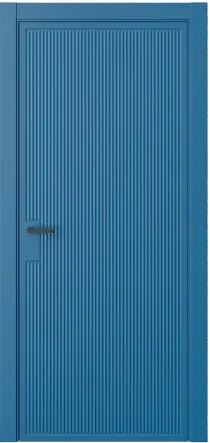 Межкомнатная дверь ESTET ART5 RAL 5017 синий Синий