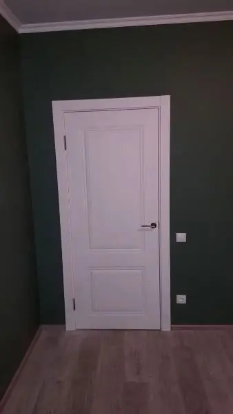 Межкомнатная дверь М3 ПГ белое дерево Белый