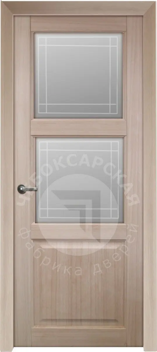 Межкомнатная дверь ЧФД PROFILE Лоджия ДВСО Дуб