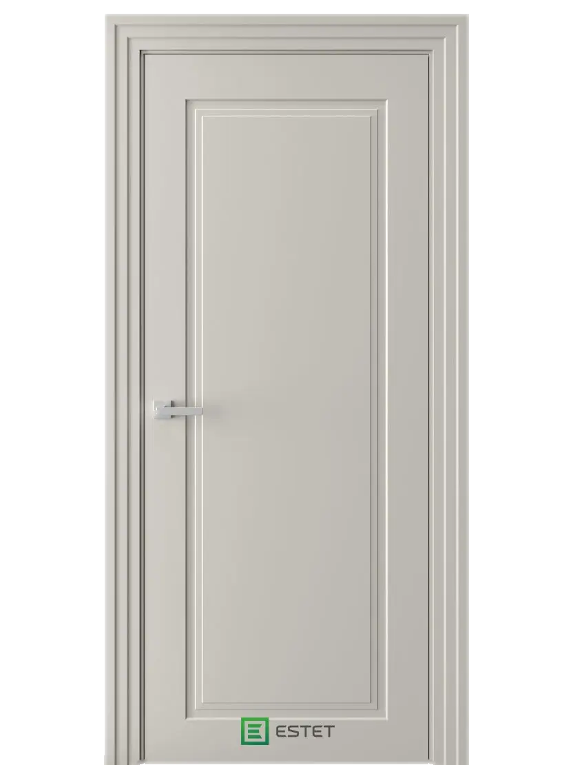 Межкомнатная дверь N1 RAL7044 Серый