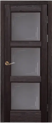 Межкомнатная дверь Турин ПО венге браш сосна