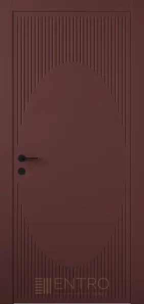 Межкомнатная дверь Entro Unico 10 Красный