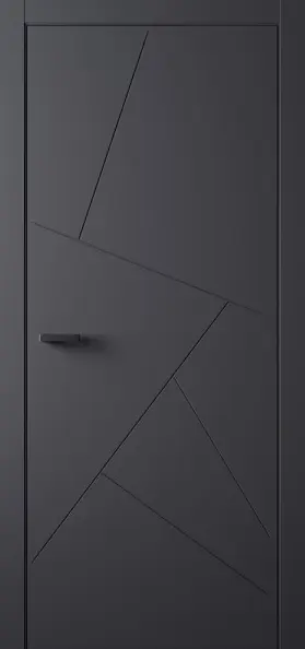 Межкомнатная дверь Entro Simple SL-18 Черный