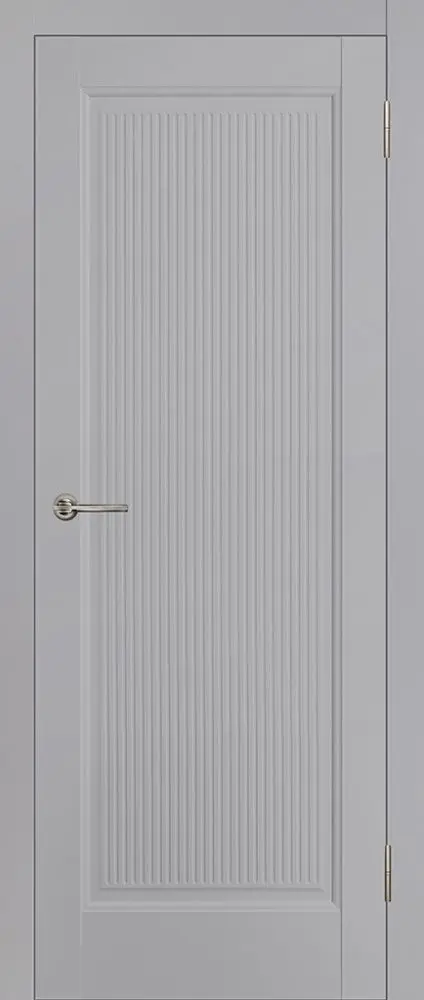 Межкомнатная дверь ДС Цитра ПГ Серый софт тач Светло-серый