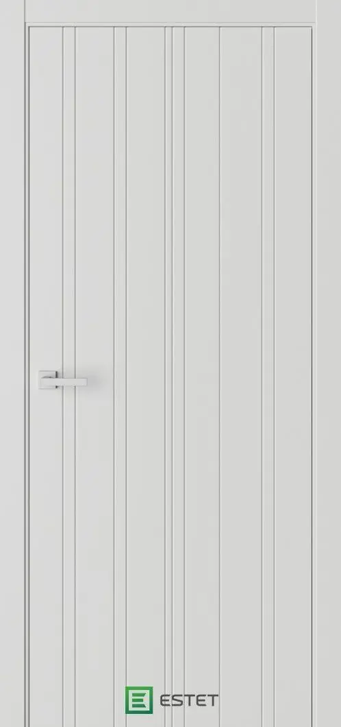 Межкомнатная дверь P13 RAL7047 Светло-серый