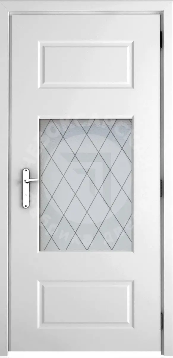 Межкомнатная дверь ЧФД Эмма 140 ПСО гравировка