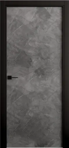 Межкомнатная дверь Каррара-9 гранит серый